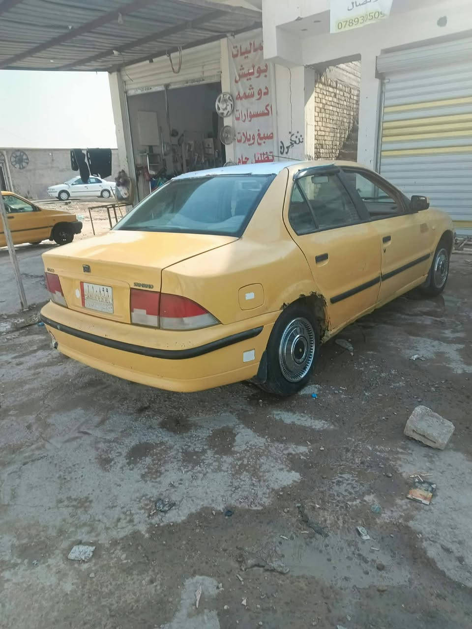 سلام عليكم سياره سمند موديل 10 
محرك مكفول سياره نضيفه رايدله شويه ترتيب عليه فقط هيئه ٢٤٠ سعر ١٦ ورقه وبيه مجال ***********
