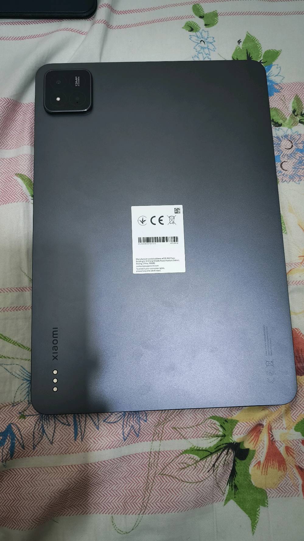 السلام عليكم
جهاز Xiaomi pad 7
المواصفات:
يشغل ببجي +90 فريم
شاشة: 144 هرتز دقة 3.2K
معالج: Snapdragon 7+ Gen 3
بطارية عملاقة 8850 ملي امبير نسبة البطارية 98%
ذاكرة التخزين 256 ، رام 8
ملحقاتة:
شاحن اصلي 45 واط
كفر مغناطيس (ملاحضة يلتسق على الثلاجة)😙
علبة الجهاز كاملة
السعر 450 وبي مجال قليل اذا تريدة ب400 التوصيل عليك واذا اتريد اقل من هيج لا تتصل
بغداد الشعب الجمعيات
رقمي ***********