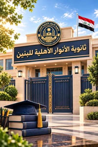 ثانوية الأنوار • الأمين بغداد • بنين