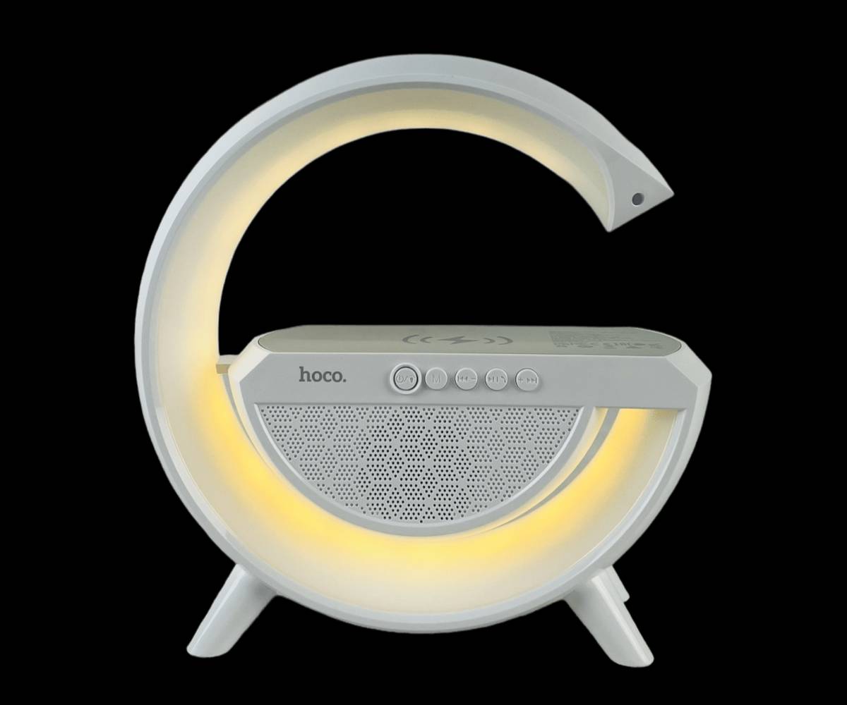 🔊✨ سبيكر حرف G + شاحن لاسلكي من HOCO ✨🔊

🎶 صوت قوي + إضاءة LED مميزة 🌈
📱 شحن لاسلكي للموبايل ⚡
🎛️ تحكم بالصوت والإضاءة والمكالمات
🔋 بطارية 1500mAh
📡 مدى اتصال يصل إلى 10 متر
🎵 USB • AUX • TF
🏠 تصميم أنيق يضيف لمسة مميزة للغرفة

⚡ ملاحظة: الشحن اللاسلكي يحتاج توصيل الجهاز بالكهرباء.

🛡️ ضمان سنة كاملة

🔥 متوفر الآن — لا تفوّت الفرصة!