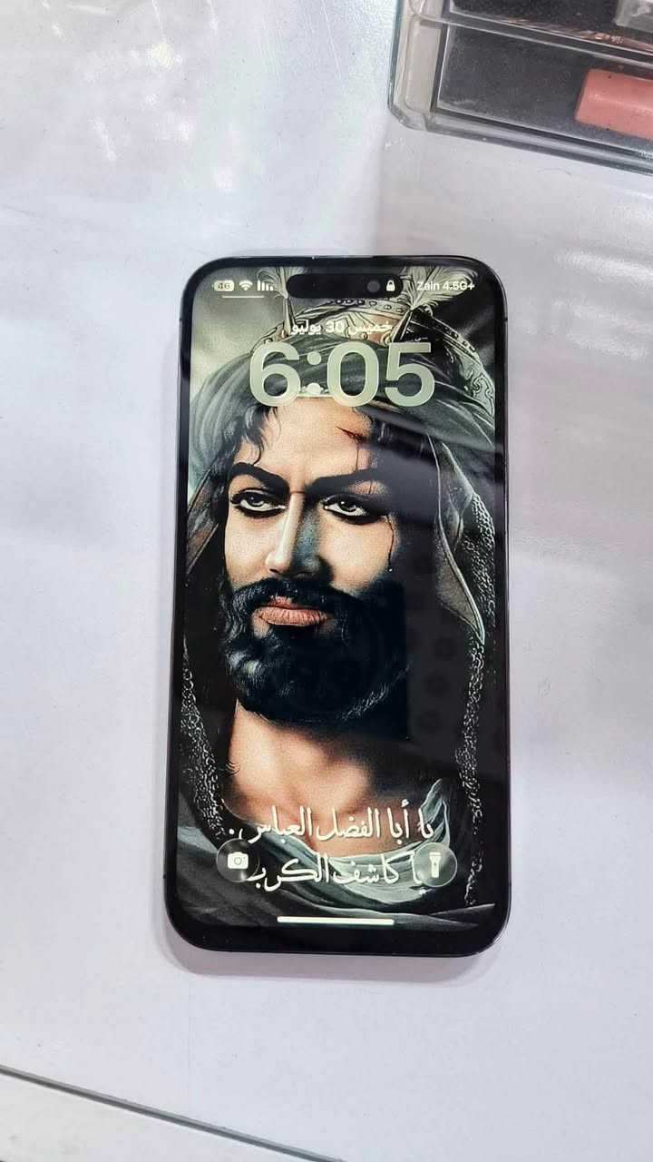 سلام عليكم

⚡ iPhone 14 Pro Max - للبيع ⚡
​الموديل: آيفون 14 برو ماكس (iPhone 14 Pro Max)
​المساحة / الذاكرة: 256 جيجابايت
​اللون: بنفسجي عميق (Deep Purple)
​نوع الإصدار / الشريحة: أمريكي (LL/A) - يدعم الشريحة الإلكترونية (eSIM)
​الحالة العامة: نظيف جداً وممتاز، شاشة بدون خدوش، 
1-  مبدله + بطاريه 
2- شريحه إلكترونية فقط
السعر  650 الف وبي مجال
للاستفسار ***********
