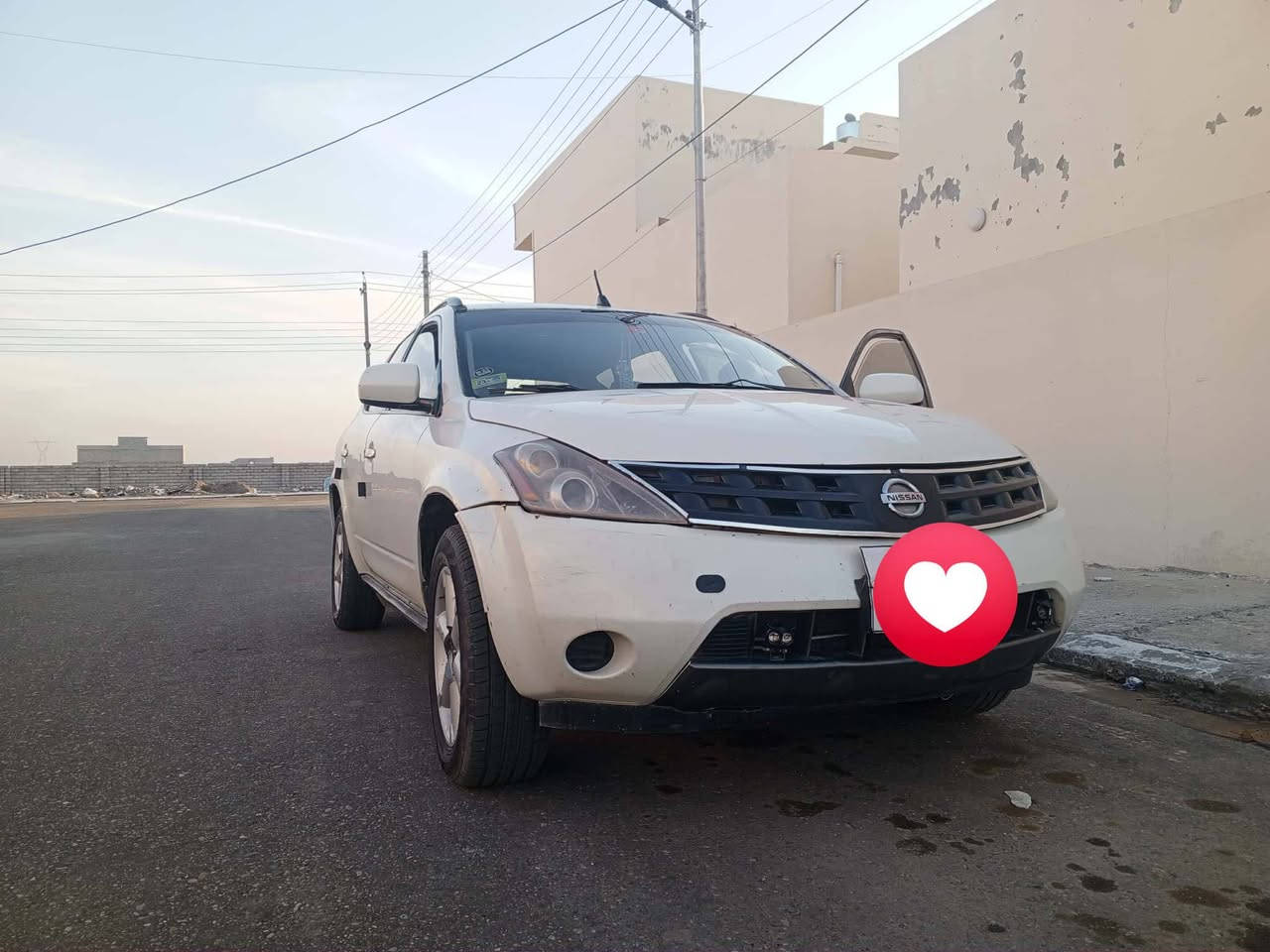 السلام عليكم نيسان مورانو للبيع موديل 10 السعر 30 وبي مجال سيارة جاهزة الاتصال على الرقم ***********
