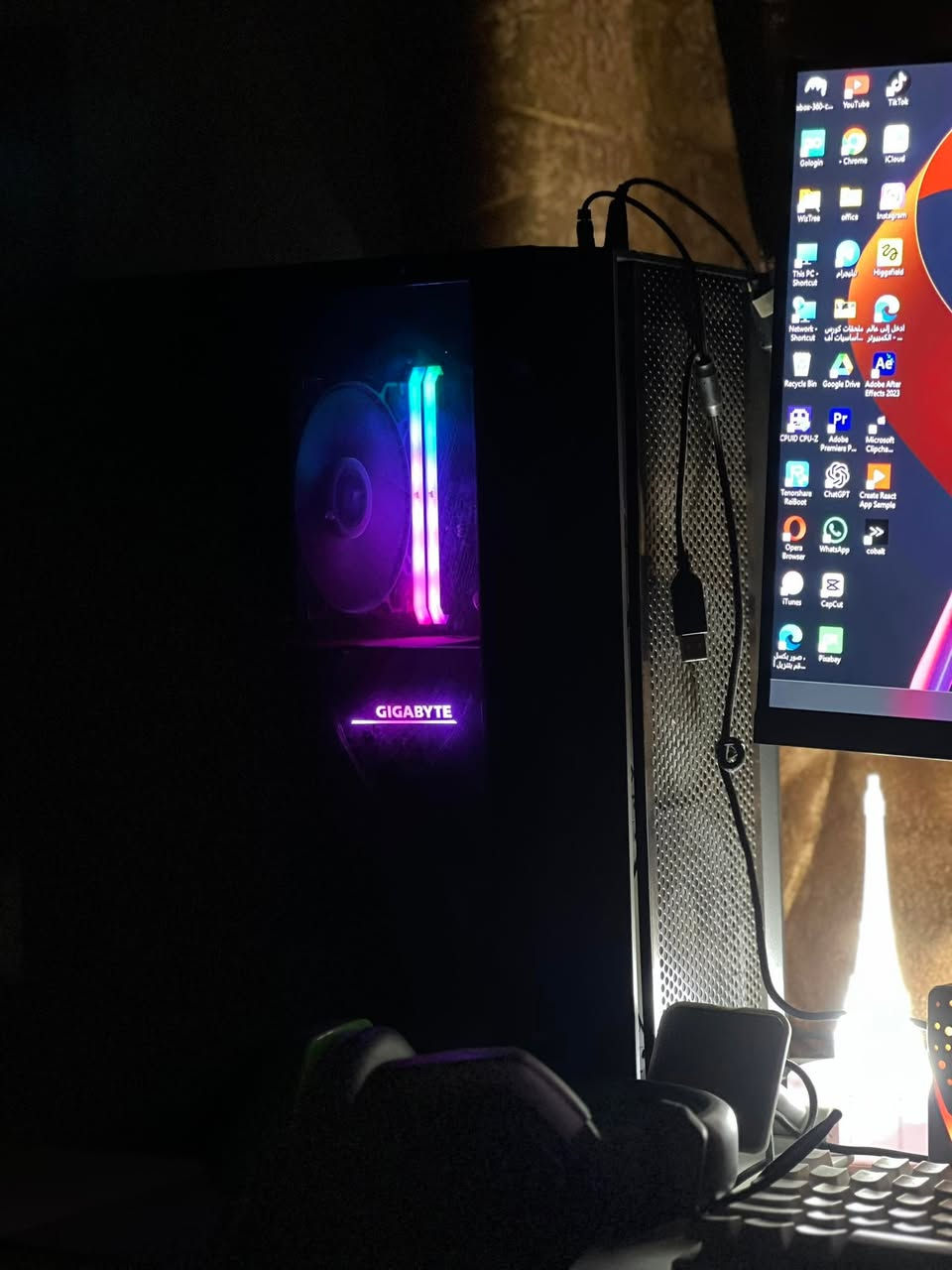 * نظام التشغيل: Windows 11 Pro 64-bit (Build 26100)
* الشركة المصنعة للوحة: ASUS
* إصدار BIOS: 2611
* المعالج: Intel Core i5-12400F الجيل 12
    * 12 Threads
    * سرعة أساسية تقريبية 2.5GHz
* الذاكرة (RAM): 16GB (16384MB)
* DirectX: الإصدار 12

* CPU: Intel Core i5-12400F
* RAM: 16GB
* OS: Windows 11 Pro 64-bit
* DirectX 12
* Motherboard: ASUS

الاستفسار ‭***********‬
متواجد واتساب العنوان بغداد

