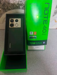 نوت 40 برو Infinix Note 40 Pro 12/256GB رام 24GB بالتوسعة 🔥 شحن 70W يش...