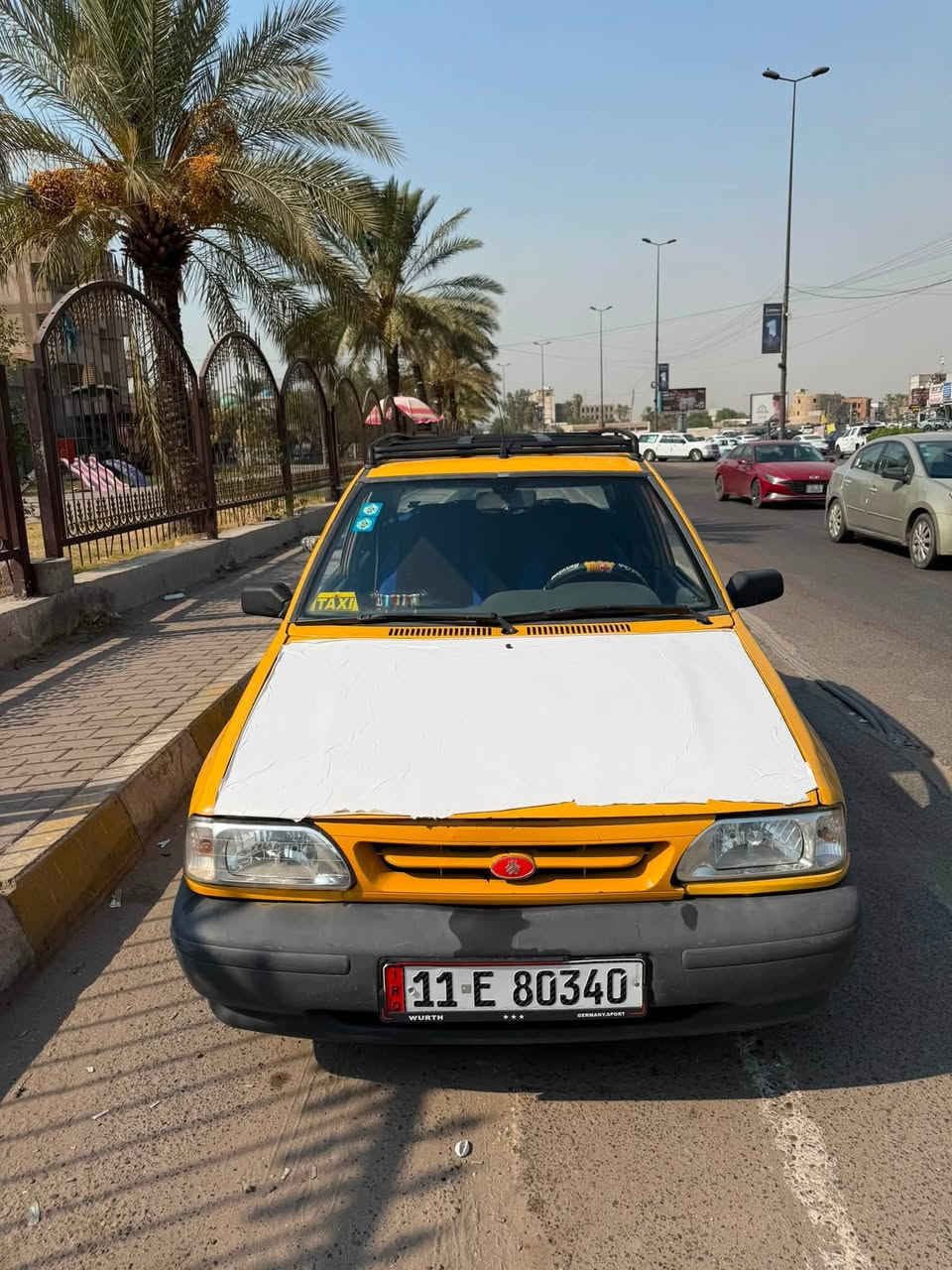 سايبا ١٢
كاملة من كلشي تدفئة تبريد شغال بس نقص راديتر

مصفره هيئة وغرامات وهزة جديده ولوحات انكليزي

جديد مسجل بلوتوث جديد

كير ومكينة ممتازة بدون لا تنقيص ولا بخار

والكشر شوفة عينك نضافتة

اي نقص ما بيها كبل للشارع

بأسمي تحويل ثاني يوم شواصي تعمير سعر٢٢ مكاني بغداد لحريه ***********
