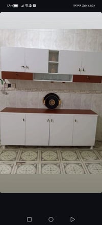 كاونتر جديد  مترين ثلاث قطع خشب mdf مستعجله على بيعته سعره 320 الف,  ا...