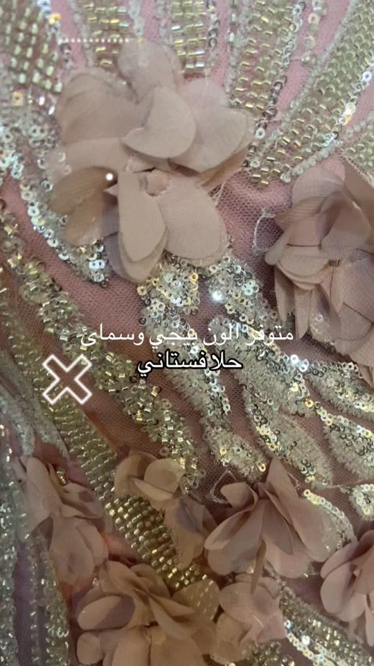 حلا فستاني • فساتين سهره • بيج سماوي