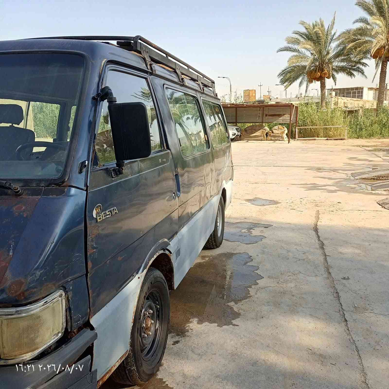 السلام عليكم كيه بستا للبيع موديل 94كير مكينه اكسل حداديه شواصي بم كصة جديد كفالة سنوية لل28 تريد وكالة تريد تحويل سيارة جاهزة على اخر حباية 
***********

نص مكتوب في الصور:
- ١٦:٢١ ٢٠٢٦/٠٨/٠٧
- 16:22 2026/08/07