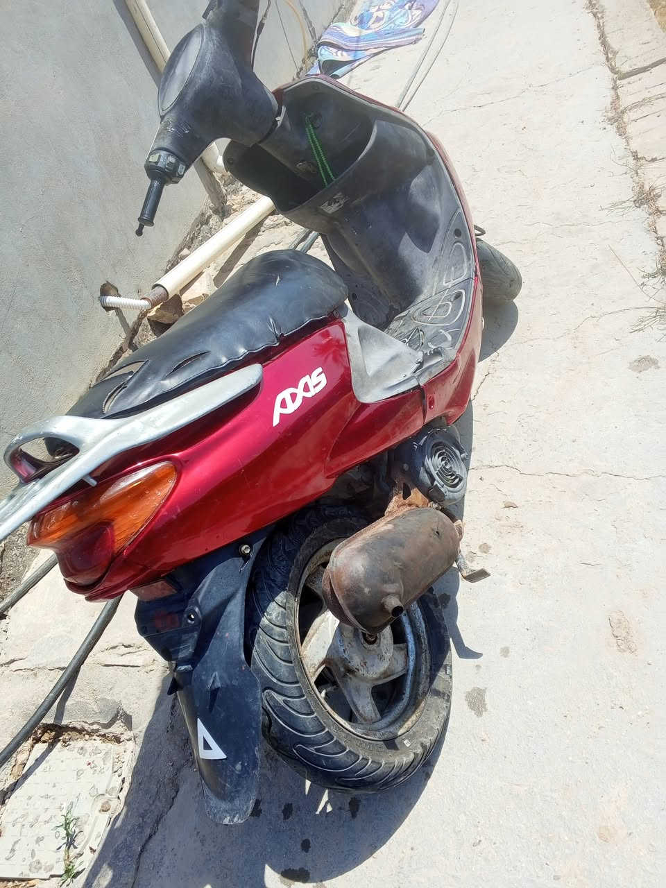لفدراجه أكزز فحل بلادية مامفتوحه سلف هندر كهربيات مابيها أي شلعه معدل كهربيات السعر 375ا لف وبيها مجال لشراي اتصل برقم ***********او مراسلة الصفحه مكاني بابل
