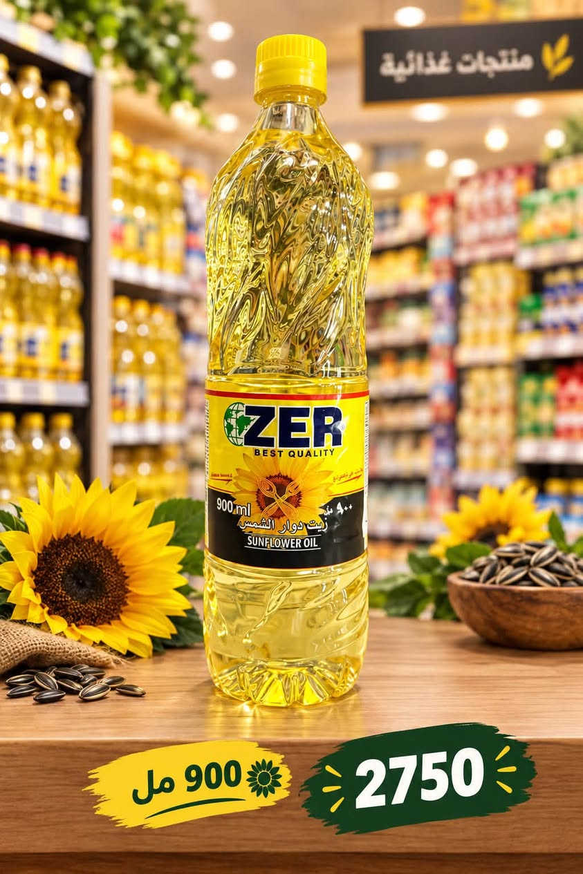 زيوت • زيت دوار الشمس • سبعة نيسان مقابل فتنس سنتر
