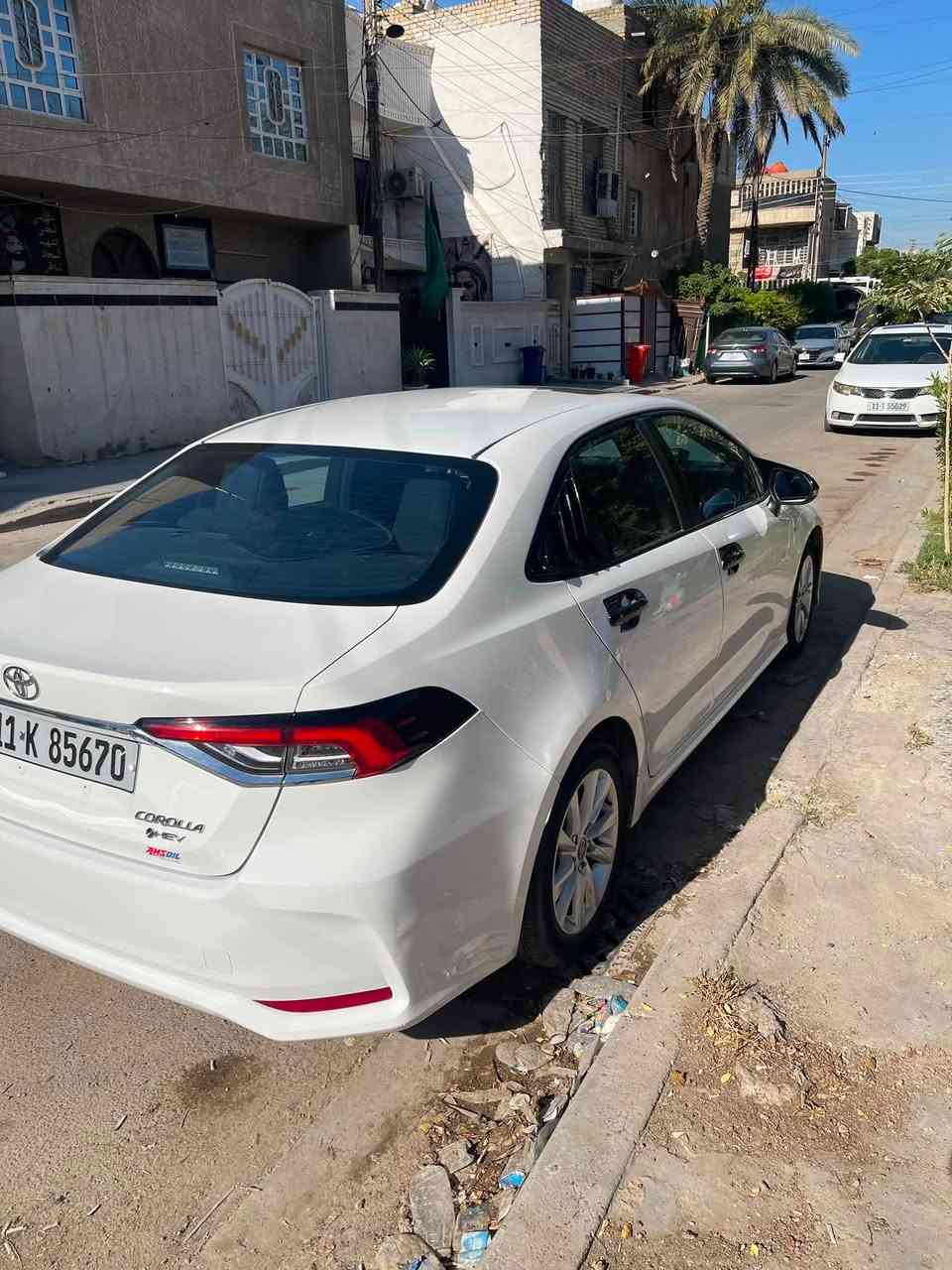 كورلا هايبرد شكل الخليجي موديل 2025
الموصفات المعروفة فتحة سقف
و ٣ أنظمة قيادة 
الكشنات جلد 
و مغلف الجام ب عازل حراري 
و رادار و كامره و كل التفاصيل المعروفة عن الكرولا الي ميحتاج اذكره 
السيارة ماشية ٣٨ الف تقريبا
بيه ضربة بالباب وناشر صورته السعر الي راح اذكره بي مجال العملة ع اساس الباب لان سياره نظيفة بس الباب اني مصلحته ف العملة راح تكون ع اساس الباب
رايده

23,000,000دينار عراقي 

استفسار اكثر ع هذا الرقم ***********

والله يوفق الجميع

