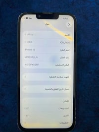 آيفون ١٣ • شاشة متضررة • كاميرا معطلة