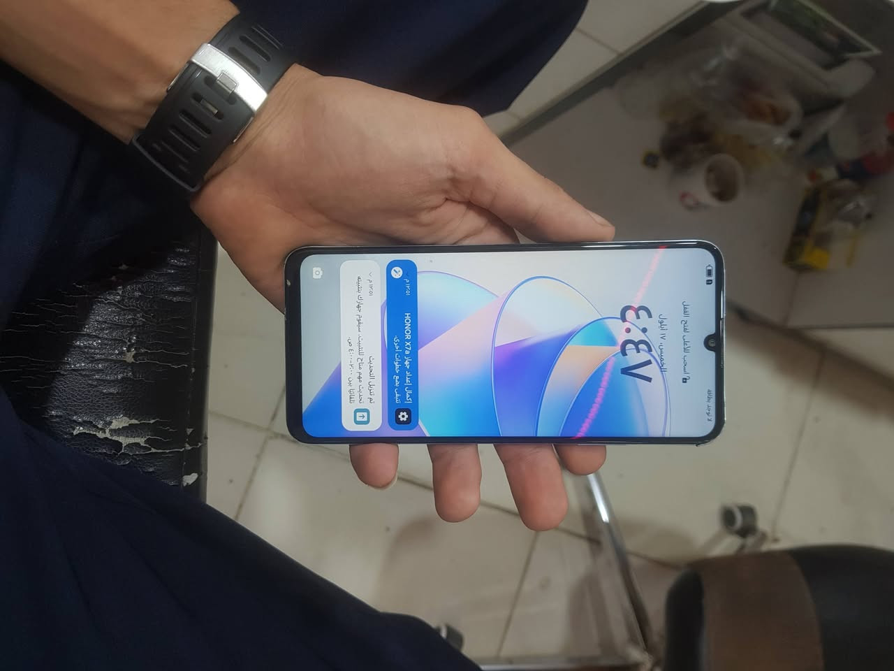 السلآم عليكم هونر هونر x7 a جهاز اي خلل ما بي شغال طبيعي وكله بلاد السعر ١٠٠  رقم ***********
