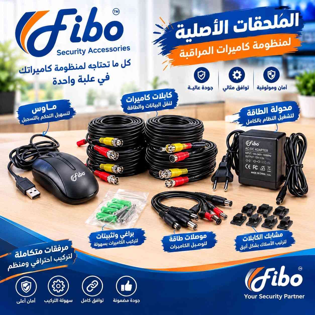 � حماية بيتك تبدأ من هنا… مع منظومة Fibo للمراقبة 🔥

تريد تراقب بيتك، محلك أو مكتبك بكل وضوح واطمئنان؟
📹 منظومة Fibo H.265+ 4CH توفرلك حل متكامل للمراقبة والتسجيل بجودة عالية.

✅ 4 كاميرات للمراقبة
✅ وضوح 1080P Full HD
✅ رؤية ليلية واضحة 🌙
✅ كشف الحركة
✅ إمكانية المشاهدة عن طريق الموبايل 📱
✅ جهاز تسجيل DVR بتقنية H.265+
✅ كيبلات وملحقات ومحولة وماوس ضمن البوكس

💰 السعر: 95,000 دينار فقط

📍 متوفر الآن لدى مكتب كوكل
📞 للاستفسار والطلب: *********** – ***********
📌 الكوت – حي الجهاد – شارع الكراج – قرب السادة الندافين

🛡️ مكتب كوكل… نخلي الأمان أقرب إلك
