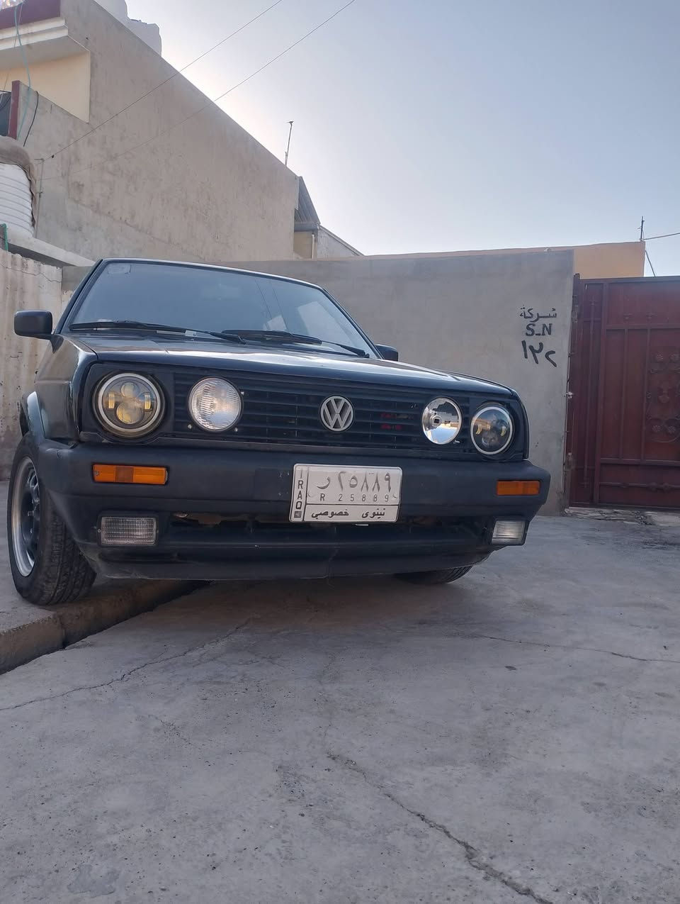 سلام عليكم
للبيع كولف
موديل 91 
سنويه لحد 29
شرط  تحويل 
كير  ماكينه شرط 
ماكينه 0.8
كير 5 نمر
داخل خارج نضيف 
لايتات زينو
شاشه اندرويد
بطاريه جديد 
مشط ستيرن جديد 
العنوان موصل برطله
سعر 32بيها مجال
رقم الهاتف *********** بي واتساب
