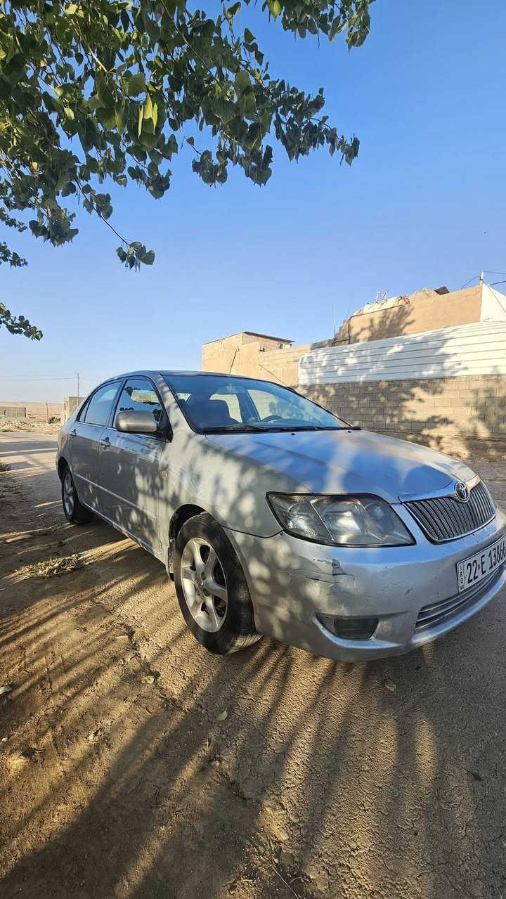 ​🚗 للبيع: تويوتا كورولا (بيكاتشو) موديل 2007 - خليجي مواصفات مميزة! 🚗
المواصفات والحالة:
​الموديل: 2007 (بيكاتشو).
​الوارد: خليجي.
​المواصفات: فول مواصفات عدا البصمة والفتحة.
​الداخل: صاج مميز.
​الميزة الخاصة: مري ويا الباك (تنزل تلقائياً للأسفل باتجاه الرصيف عند الرجوع للخلف).
​الضرر: جاملخ خلفية عكس السائق فقط. ابيع حزام 
​الحالة العامة: السيارة جاهزة من كل شيء وما تحتاج أي مصاريف.
​الرقم والملكية: رقم أربيل باسم صاحبها.
​💰 السعر: 85 ورقة ($8,500) وبها مجال بسيط للطيبين 
​📍 المكان: الأنبار - راوه
📞 للتواصل والاستفسار (متواجدين دائماً):
​***********
***********
