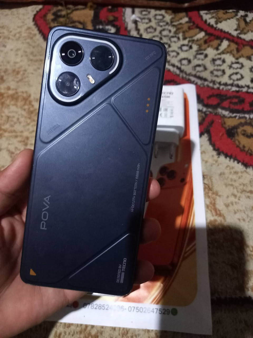 تكنو بوفا 7 5g
ذاكره 256عشوائيه 16
معالج7300 
بطاريه كبيره6000ملي أمبير 
يدعم بوبجي 90فريم وقوي جدا بل بوبجي 
جهاز جدا مرغوب وجديد وملحقاته كامله كارتونته وشاحنته 45w
سعره 300الف الجديد مالته ب400وهوه إني مستخدمه أقل الشهر اعتبر نفسك ماخذه جديد
واتساب ***********
