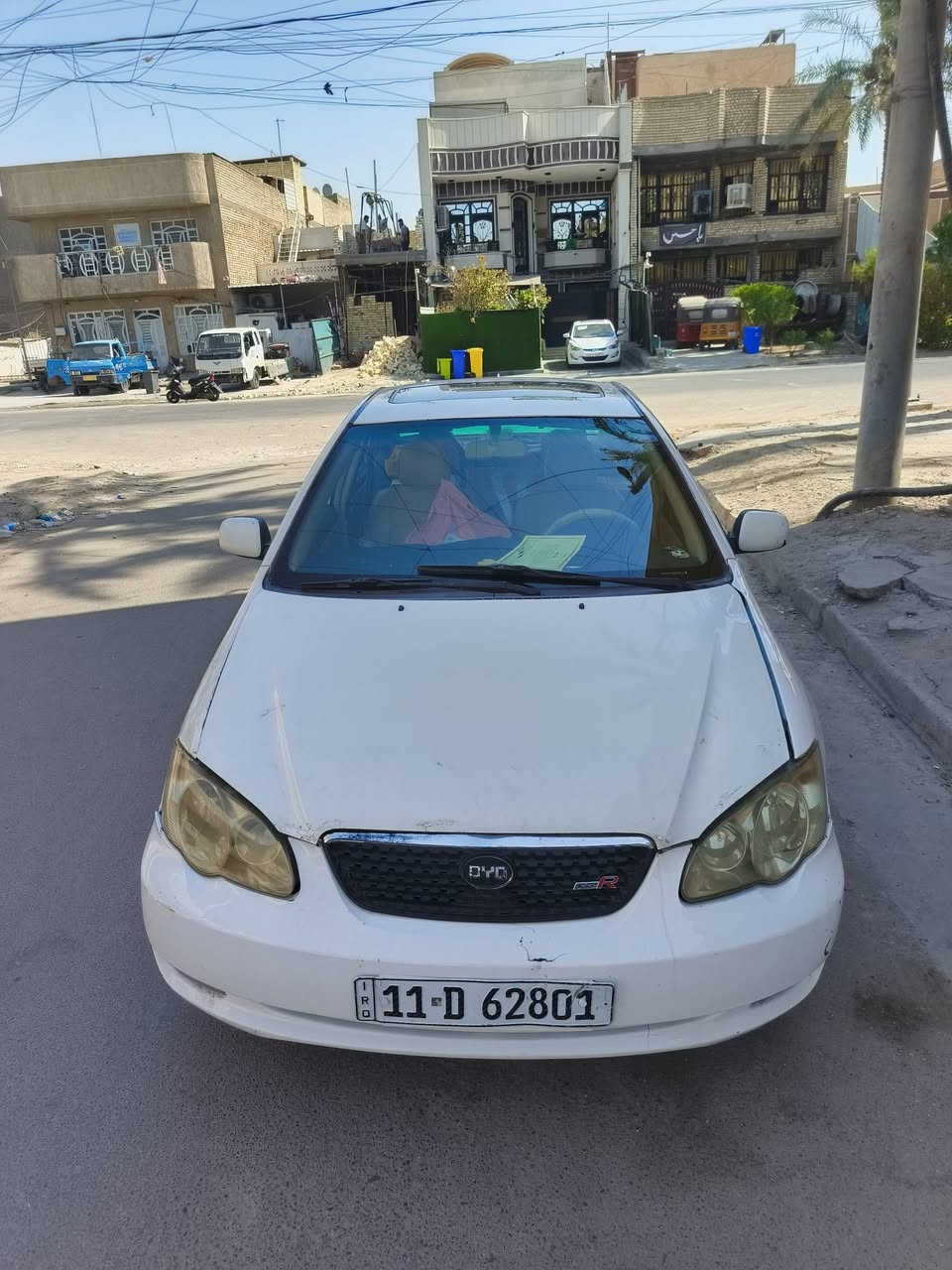 السلام عليكم ، BYD F3 2011السلام عليكم ، BYD F3 2011
السيارة گير عادي ، دواخلها نظيفة تبريد ثلج صدرها جديد ، شاشة 
بيها خياسات بسيطة والمكينة بيها تبخير وصوت بس تمشي 
رقمها بغداد وباسمي السعر 42 وبيها مجال
غير متواجد بالفيس
 للتواصل *********** ،متواجد واتس
