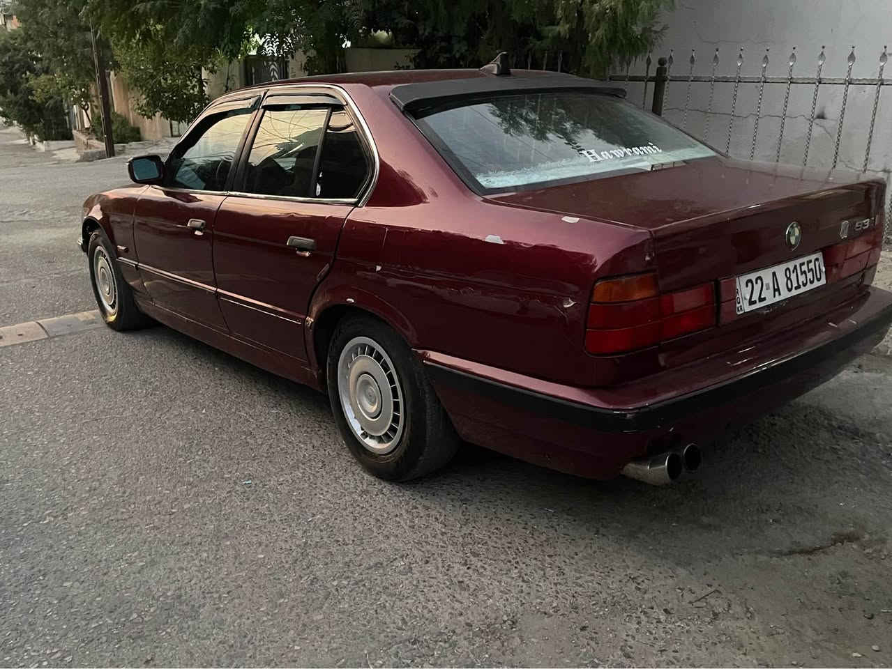 بي ام دبليو ٥٢٣ • موديل ١٩٩١ • جير عادي