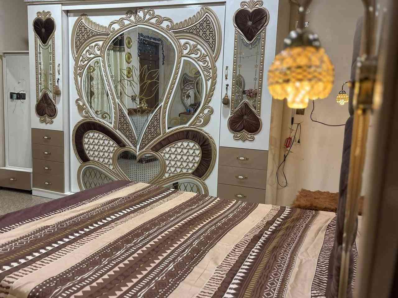 غرفة نوم • جديدة • مع الدوشك