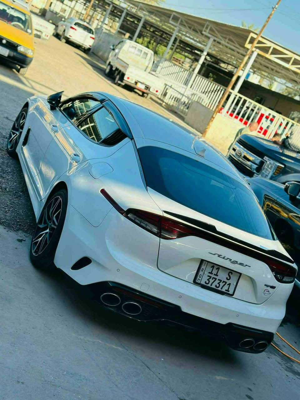 بيع سريع ومستعجل
كيا ستنكر 2022
2500 cc v4 
فول عدا الفتحه 
ماشيه 65000 ميل
صبغ صفحه كامله لا لغود ولا شواصي سليمات 
حادثها بأمريكا ومصلحه هناك 
كير + محرك كفاله عامه 
سياره خير من الله وبأسمي
السعر 150 وبيها مجال
مكان السياره الانبار الفلوجة

للتواصل ولتفاصيل اكثر خاص او الاتصال على الرقم
***********
السونار مرفق + صور السياره في امريكا
