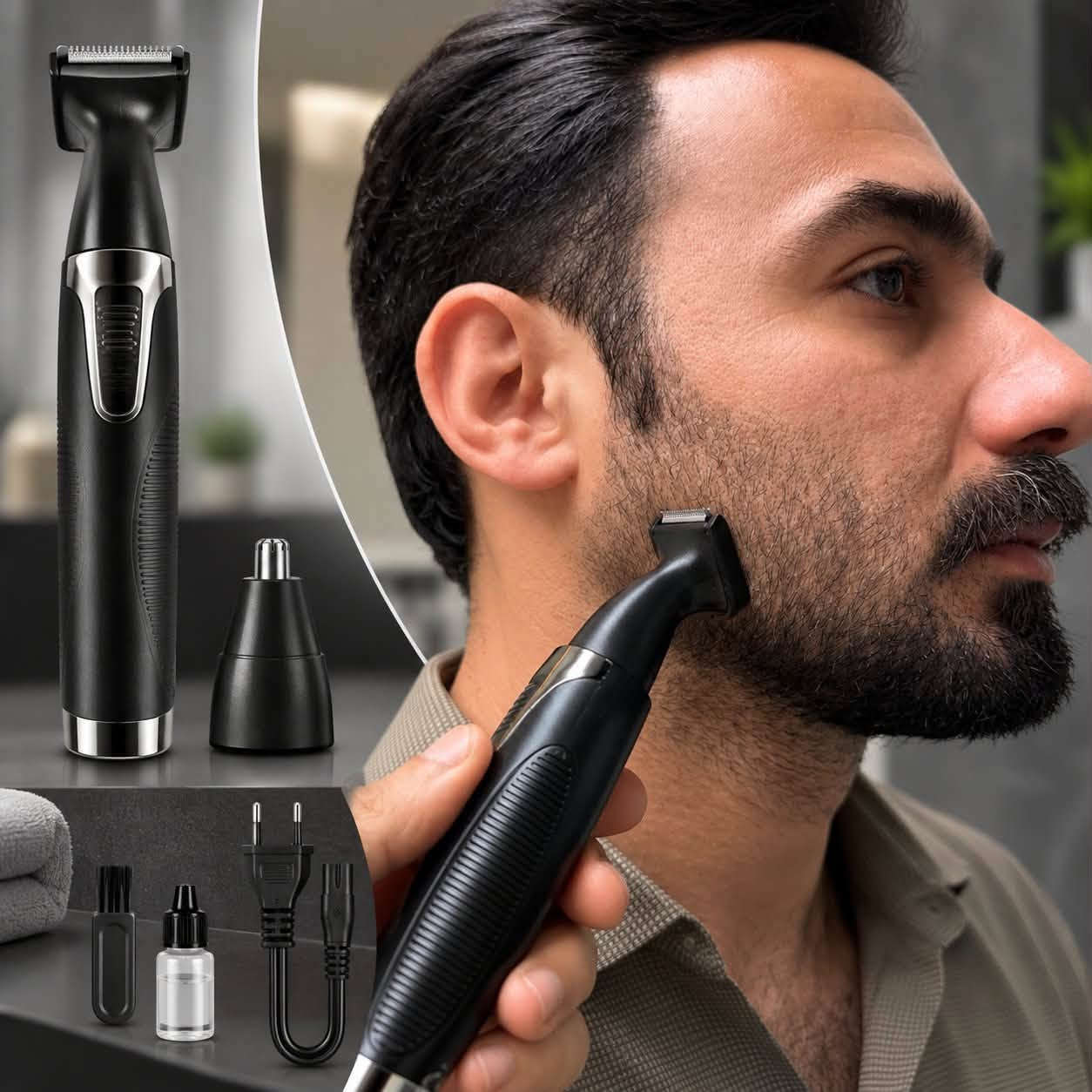ماكينة Kemei • KM-1421 • ٢ في ١