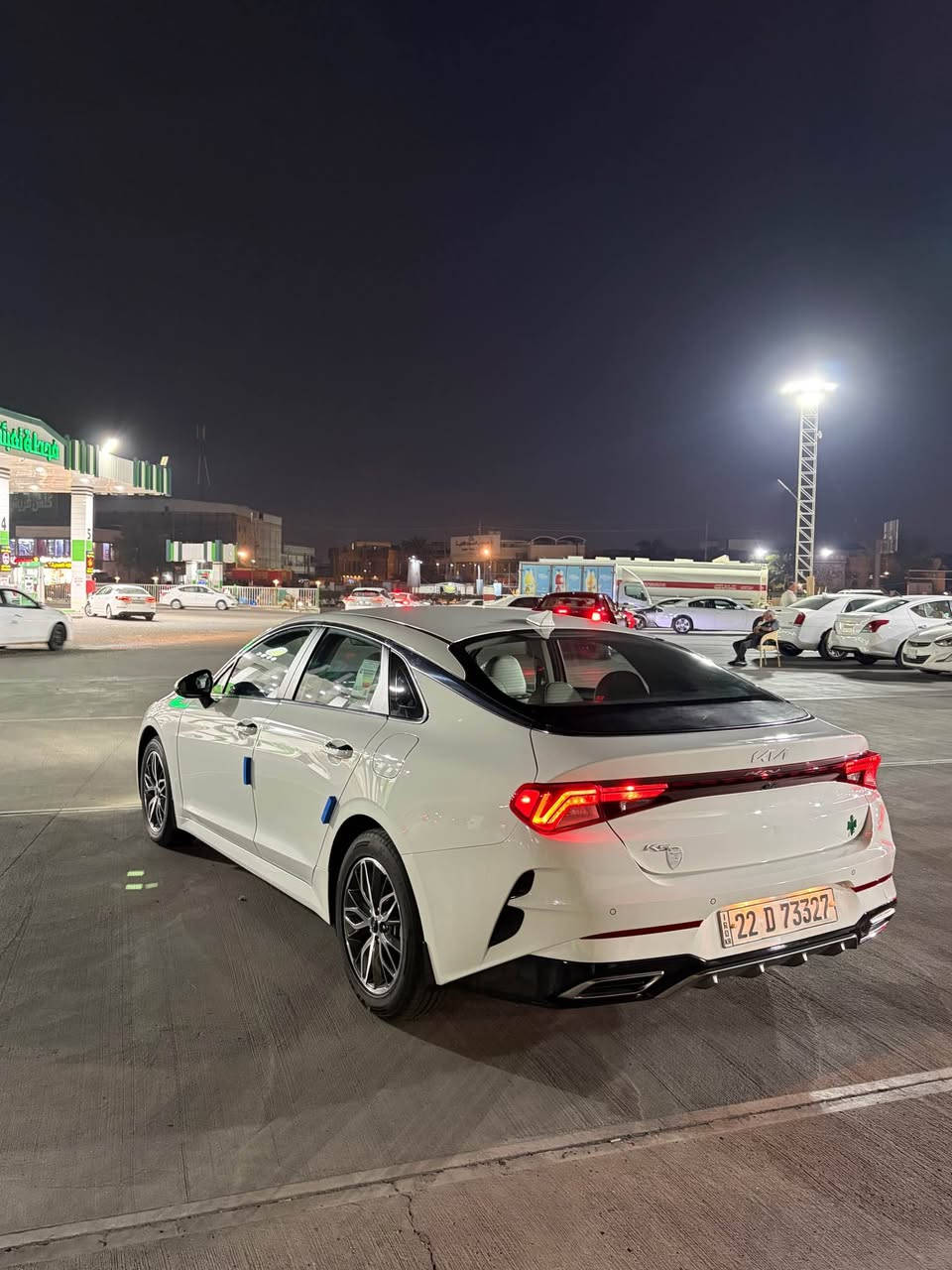 K5مديل 22
خليجي كفاله بدون بارد بدون ظربه
 فقط بيها شخط
العونان بصره جمهوريه
رقمي ***********
سعر السياره 190وبيها مجال
محرك 2000دوش كلش جديده السياره البصرة, العراق
