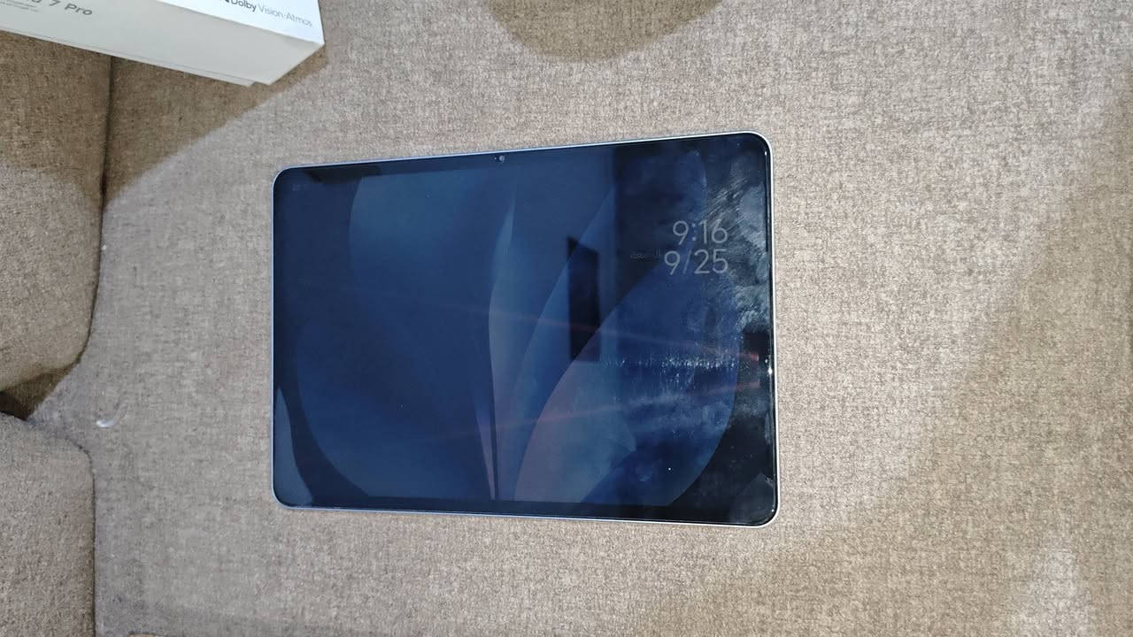 عيني من رخصة الادمن 
السلام عليكم  ايباد شاومي باد 7 برو. Xiaomi Pad 7 Pro 
الجهاز صارله عندي اقل السنة استخدامة قليل  نضيف كلش 
مامبدل بي اي شي ماداخل تصليح  بي فقط صدعة صغيرة
في ضهر الجهاز بالركن  
الذاكره 512 جيجا
البطاريه 8850 ملي امبير 
الجهاز يأتي مع كامل ملحقاته 
السعر:  580 الف وبي مجال 
متواجد على واتساب و فيس بوك 
رقم واتساب:  ***********
المكان: نجف قرب مستشفى الالماني
