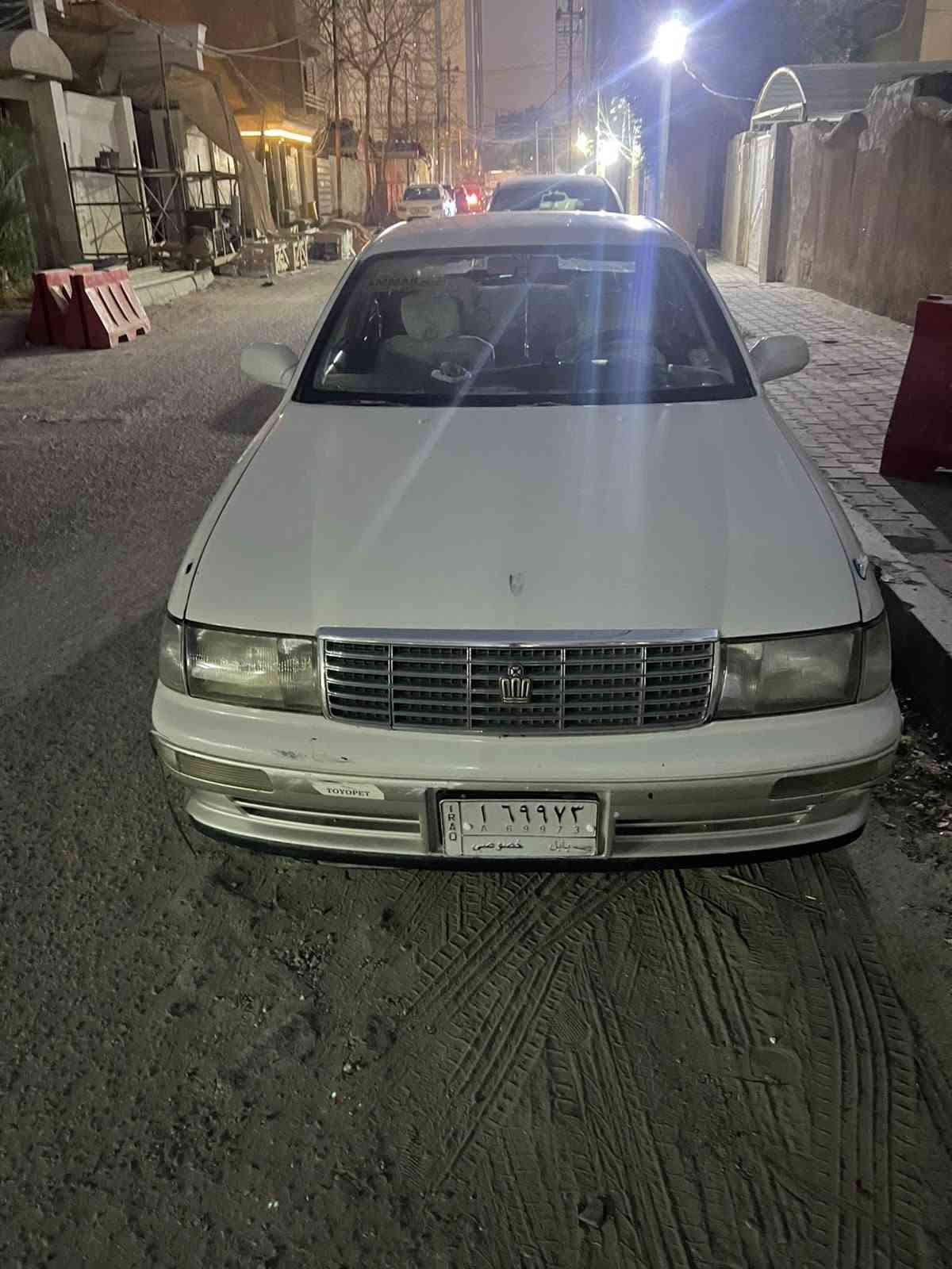 🚘 تويوتا كراون موديل 1993 للبيع

📍 بطة منفصل – رقم بابل
✅ مكفولة من الكص والعيب الشرعي
❄️ تبريد ثلج
🔧 مكينة وكير كفالة
🛠️ حدادية 80%
🔋 بطارية جديدة
⚡ جميع الكهربائيات شغالة
🛞 تاير ويل كب
✨ دواخل نظيفة

💰 السعر: 55 ورقة
  بيها مجال قليل.

📍 الموقع: كربلاء
📞 للتواصل: ***********
