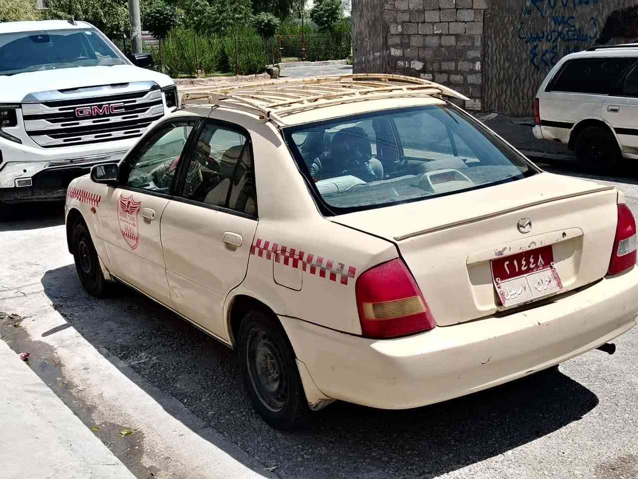 مازدا 2001🚕
سەنەوی قەردارە 
سعر 58$ مەجالێکی برایانە 💰💸💵
تکایە من خاوەنی نیم تەلەفۆنی بۆ خاوەنی بکەن
ژمارەی خاوەنی ***********📱 أربيل, العراق
