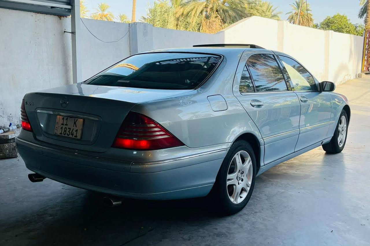 السلام عليكم
مرسيدس غواصه 
موديل 2001 
وارد ياباني 
S320 
فول مواصفات 
مصبوغه عام اثر جراد 
سعر 90 وبيه مجال 
مكانه واسط قضاء الصويره
***********
