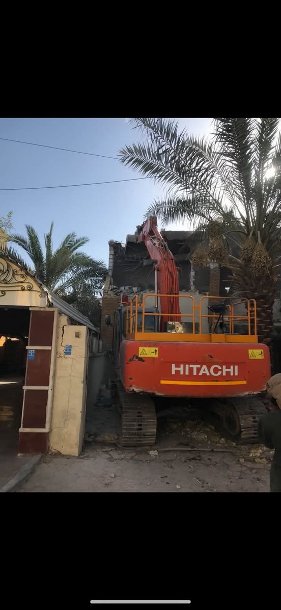 قطع بيت ٤٠٠م • تفليش ٢٠٠م • نقل أنقاض ودفن