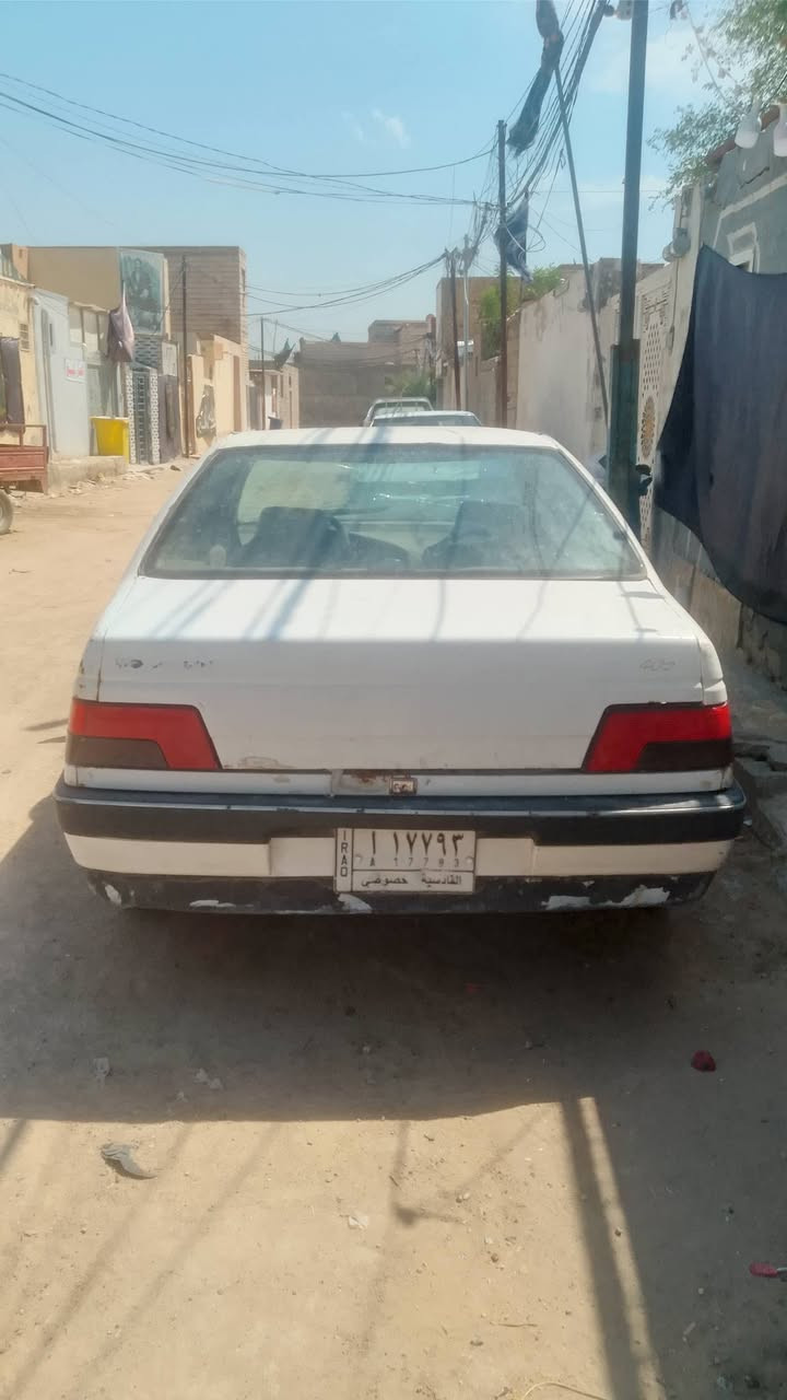 بيجو 405للبيع ابيع كومه حديد سيارة اصوليه راعيهة موجود مكاني نجف السعر 14ورقه وبيهة مجال ***********
