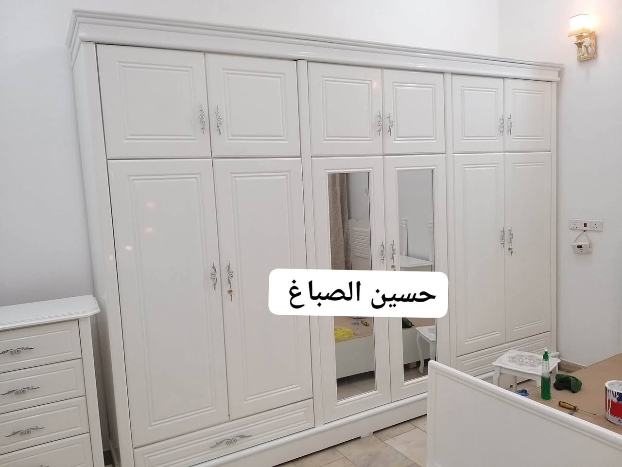 غرف نوم • نجارة عراقية • دهانات حرارية