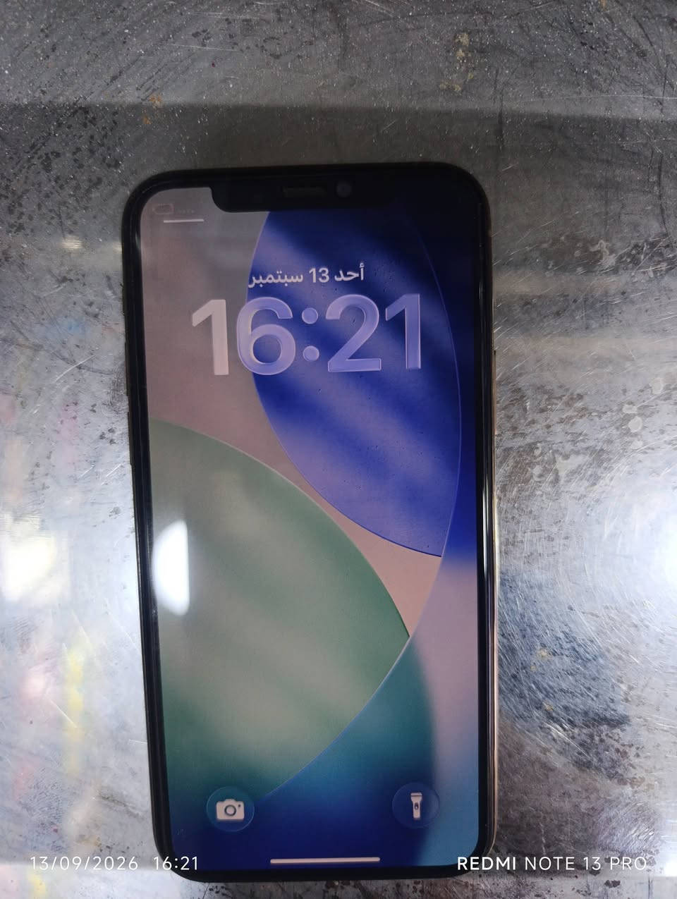 السلام عليكم متاح ايفون 11 برو نموذج ام بطاريه 83 بلاد مكفول ذاكره 256 سعره 300 رقم الهاتف ***********

نص مكتوب في الصور:
- 13/09/2026 16:21
- REDMI NOTE 13 PRO
- 13/09/2026 16:21 REDMI NOTE 13 PRO