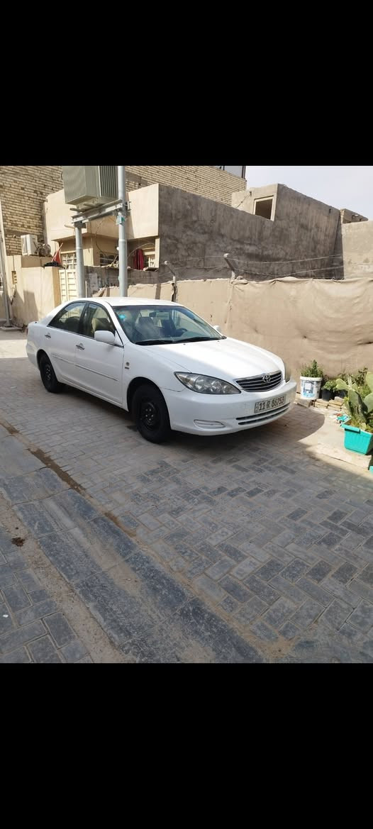 كامري موديل 2003 سنويه ورقم جديد بغداد بسمي مكينه 2400 كير عادي مصبوغه جماليه سياره جاهزه مابيهه كل نقص للستفسار *********** مكان سياره ميسان سعر 85
