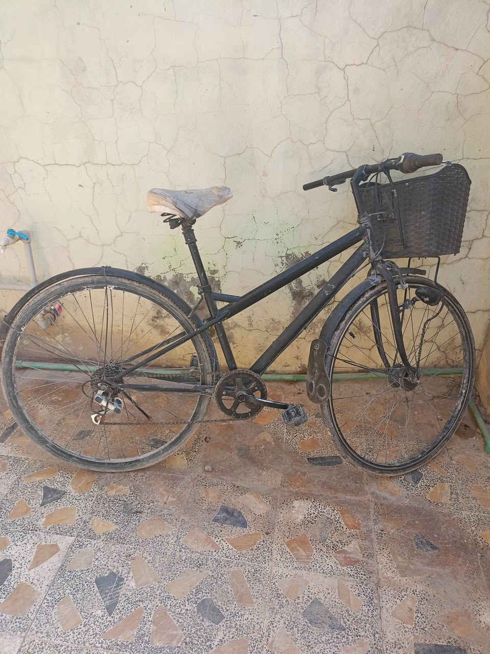 السلام عليكم بايسكل رياضي للبيع الحجم 27 و بي بريك امامي فقط كير بي 3 طكات السعر 45 وبي مجال راسلني خاص او عل واتساب ***********
