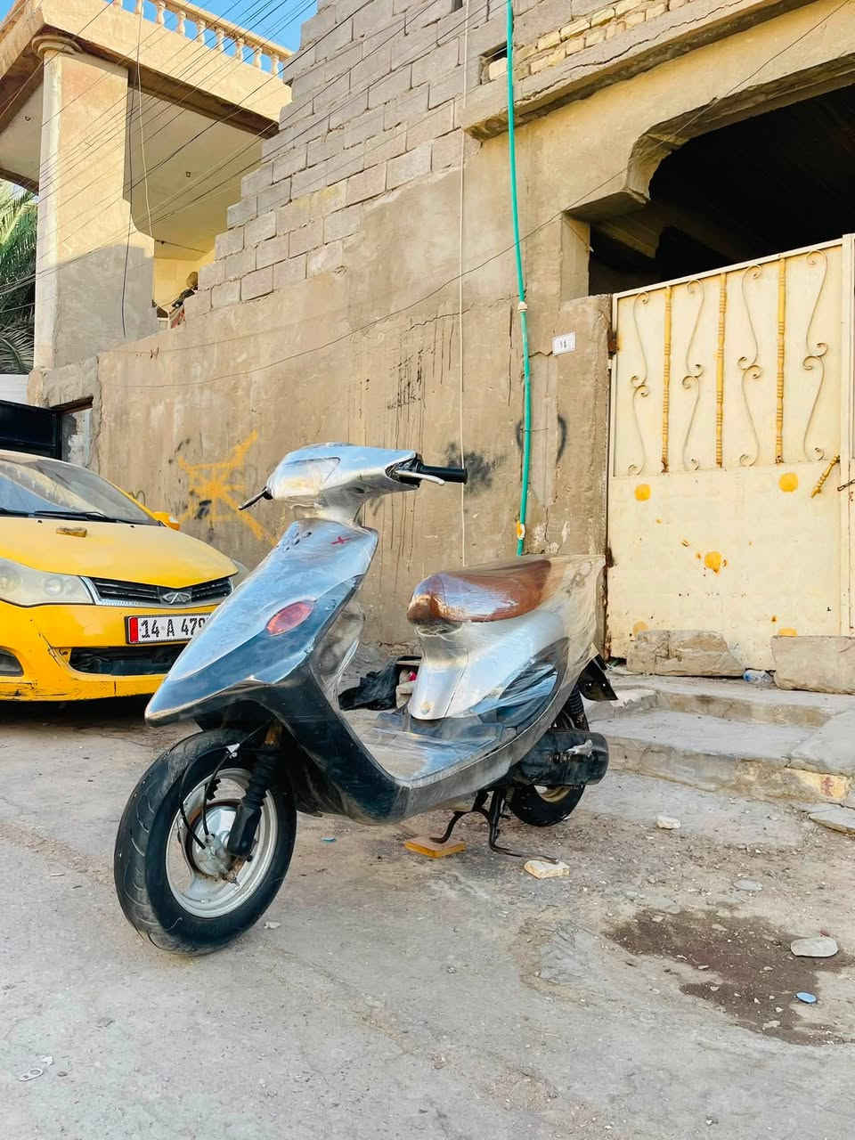 دراجة تسعة جديدة ، مال رمبة نضافة شوفت عينك جيس الدراجة كلش نضيفة كلهة كفالة من لمكينة ما مفتوحة بعدهة كلهة بلاد كفرات  ومكينة ناعمة خرسة عبالك شحن  مشيهة يخبل شلعتهة كلش حلوة دبلاتهة كلش حلوات بريكات ورة  ويلات كلش نضيفة  تايرات جدد قفال ستيرن قفال صندوك كاملة كهربائيات كلهة كاملة نكره سلف بكل وكت  لايت امامي خلفي  اشاير كلشيي شغال سعرهة 350 وبيها مجال  مكاني البصره التحسينيه رقمي ***********

