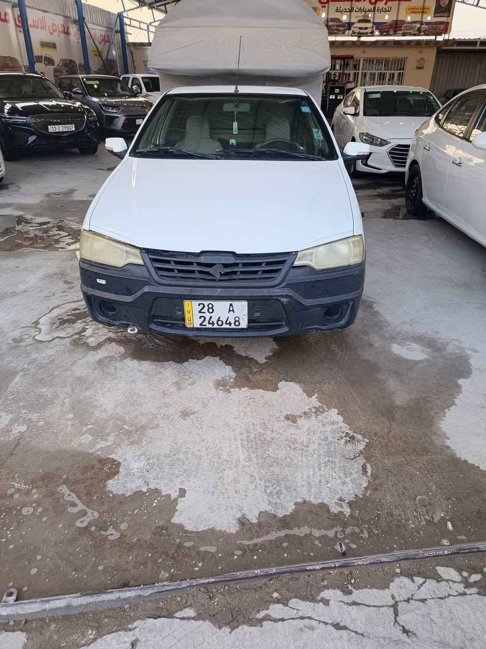 سمند اريدو مكفوله من ضربه وصبغ كير جديد مكينه بيه بخار تبريد شغال حداديه جديده رقم نجف سنويه ل 30سعر 45 $
وبيه مجال
