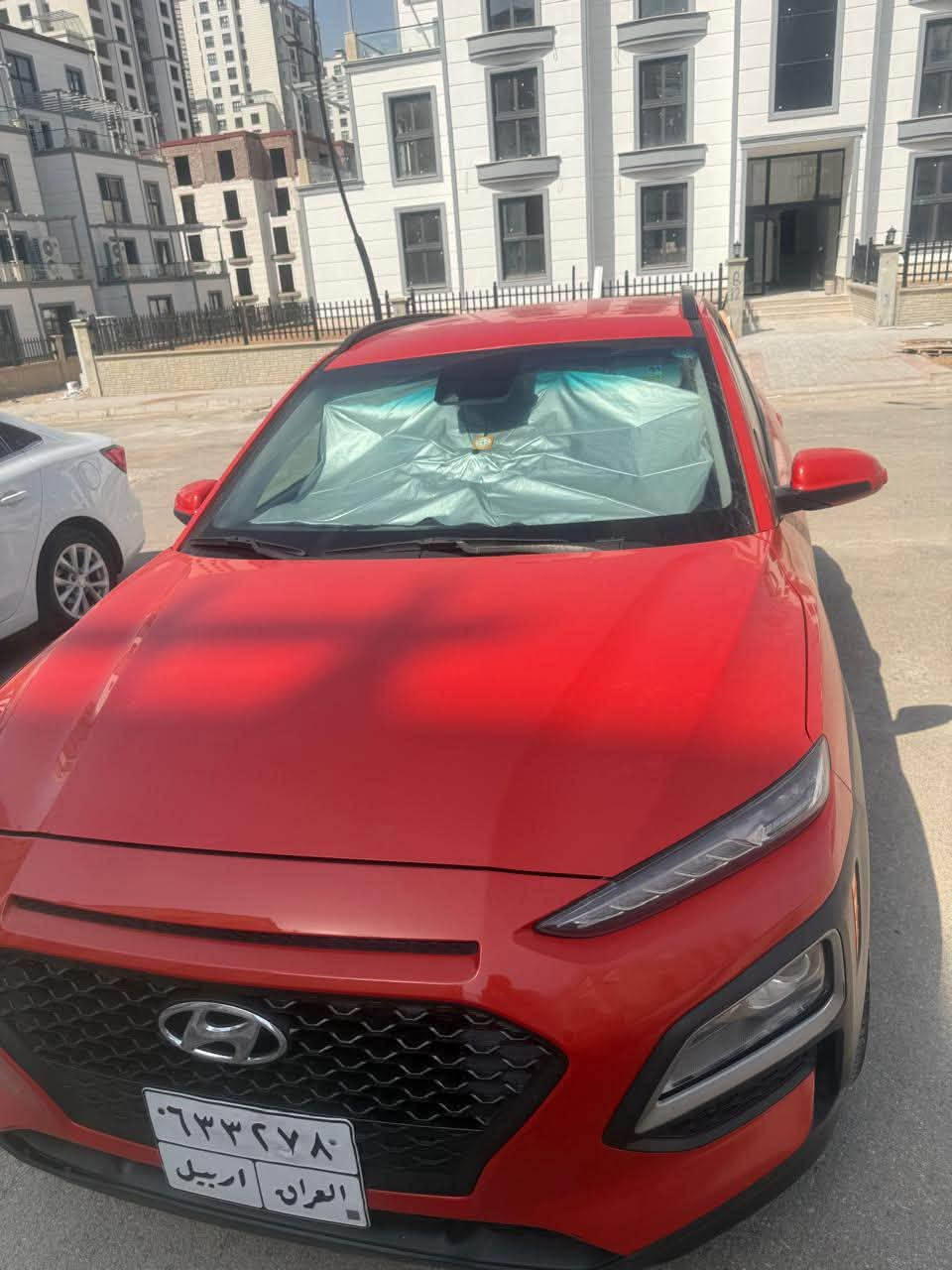 السلام عليكم 🌹

للبيع كونا موديل 2020 نظيفة جداً
🚘 محرك 2000 دوش
📍 وارد أمريكي
📌 رقم أربيل باسمي تحويل ثاني يوم 
🧼 السيارة كلين
🎨 بيها شبر بباب السايق صبغ
✨ باقي السيارة كفالة وحالتها حلوة وجديدة

📍 المكان: أربيل
💰 السعر: 135وبيها مجال 
📞 ***********
