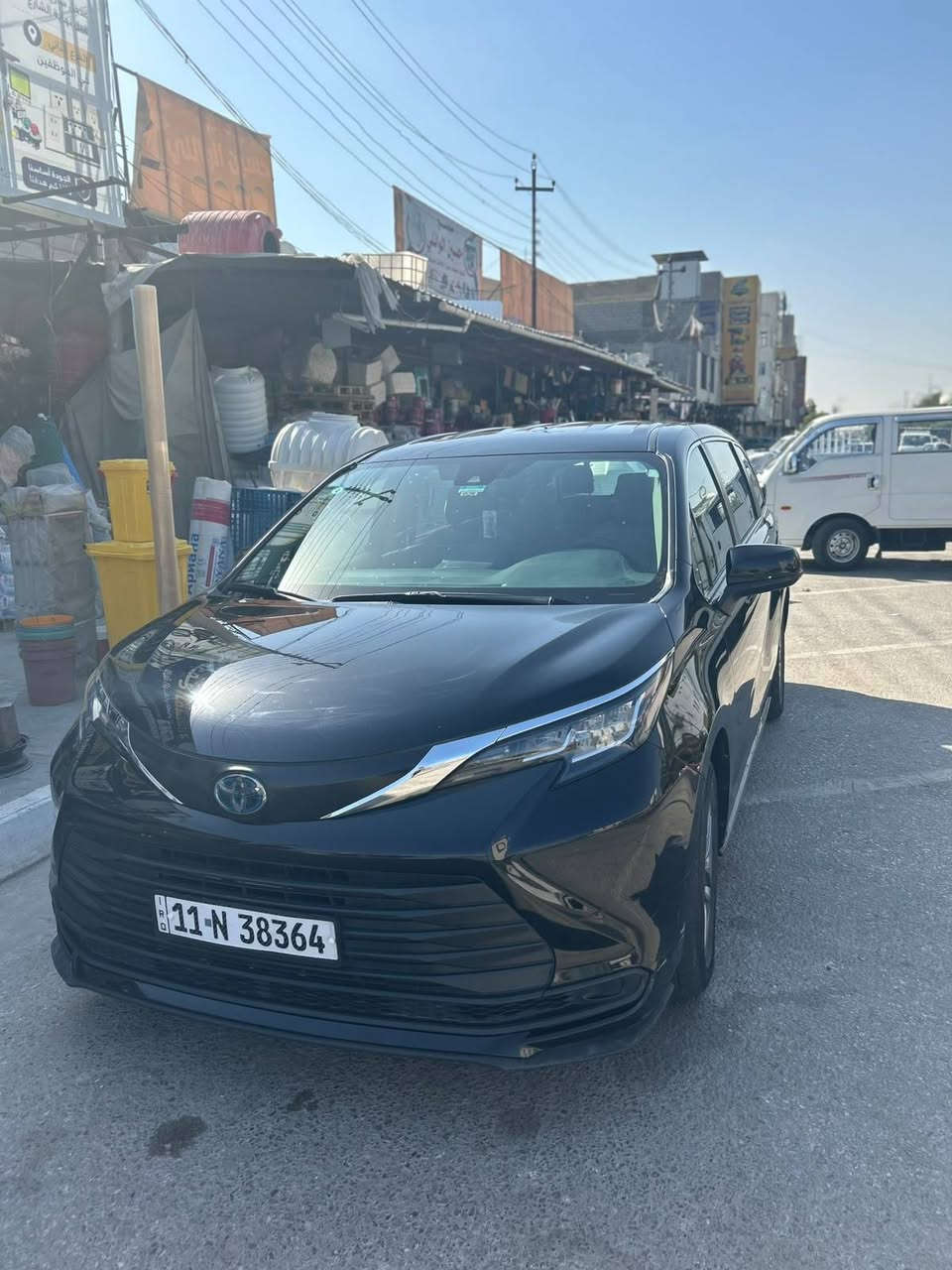 تيوتا سينا موديل 22 le  هايبرد وارد امريكا حادث جنطه وجاملغين رقم بغداد المكان كربلاء السعر 265  للاستفسار ***********
