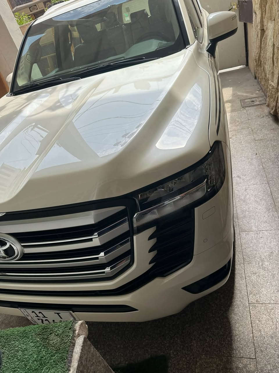 السلام عليكم ورحمة الله

لاندكروز موديل 22
اللون ابيض
مرقمه بغداد بأسمي
بدون صبغ او بارد او تكحيل او حالوب او دبل كود بأي قطعه بدون PDR
السياره جديده جداً
ماشيه34 الف
على ايد وحده 
مكان السياره بغداد نفق الشرطه 
الشراي يتصل 

‭***********‬

‭***********‬
