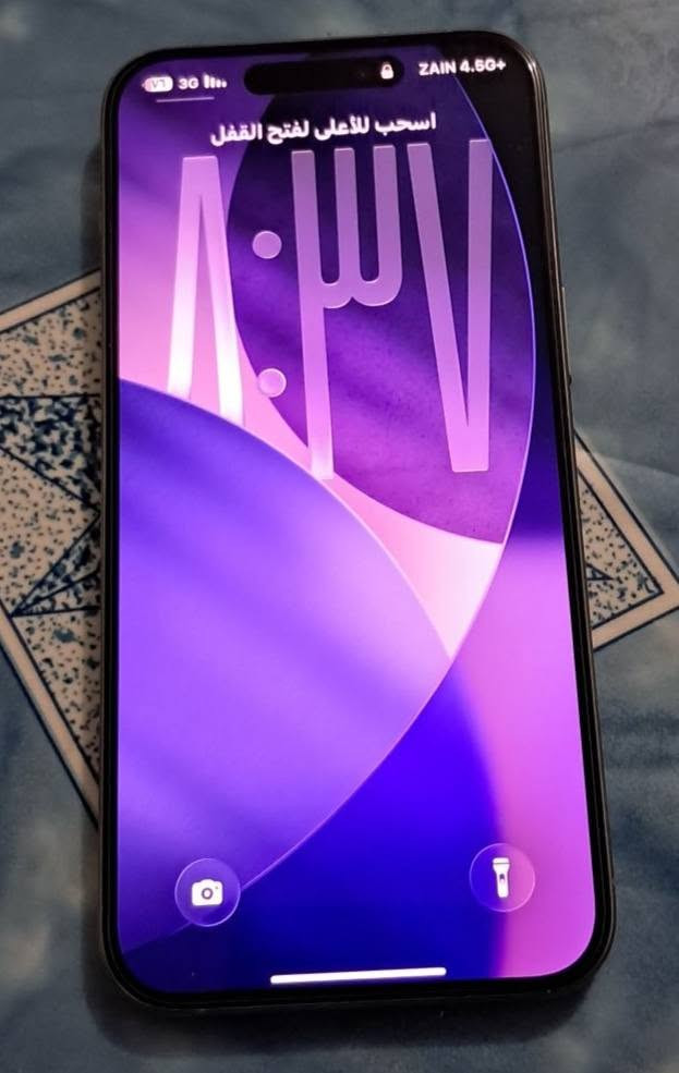 آيفون 15 برو ماكس • ٢٥٦ • بطارية ٨٦