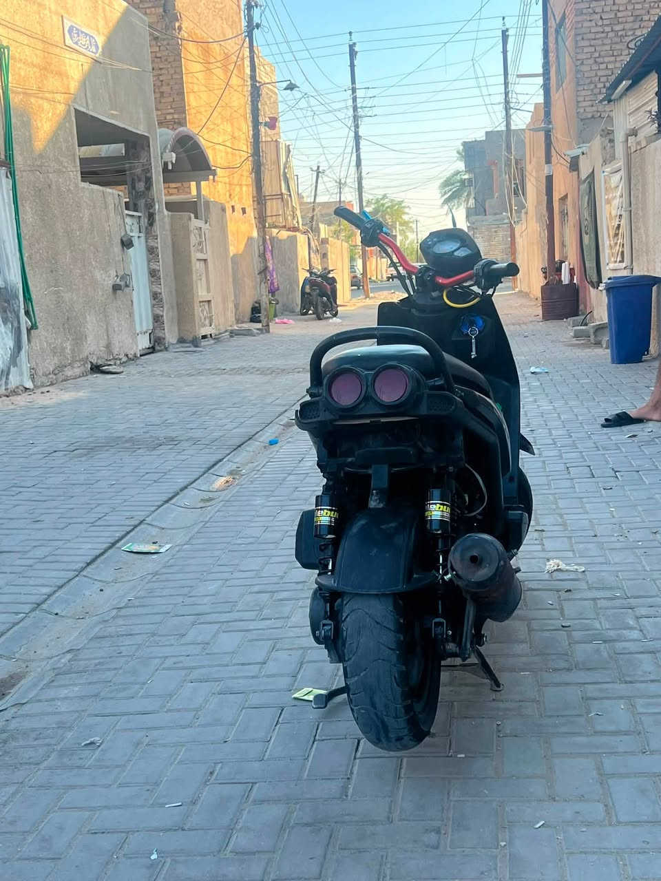 سلام عليكم سكنس جبلي بلاديه مكفوله كفاله عامهههه لا تنقيص ولا تبخير صوت المكينه ناعمه تجي وتشوف بعينك دراجهه شلعه ومعدل خير من الله باي وقت نكره السعر900 وبيها مجال مكان بغداد البياع الرقم ***********
