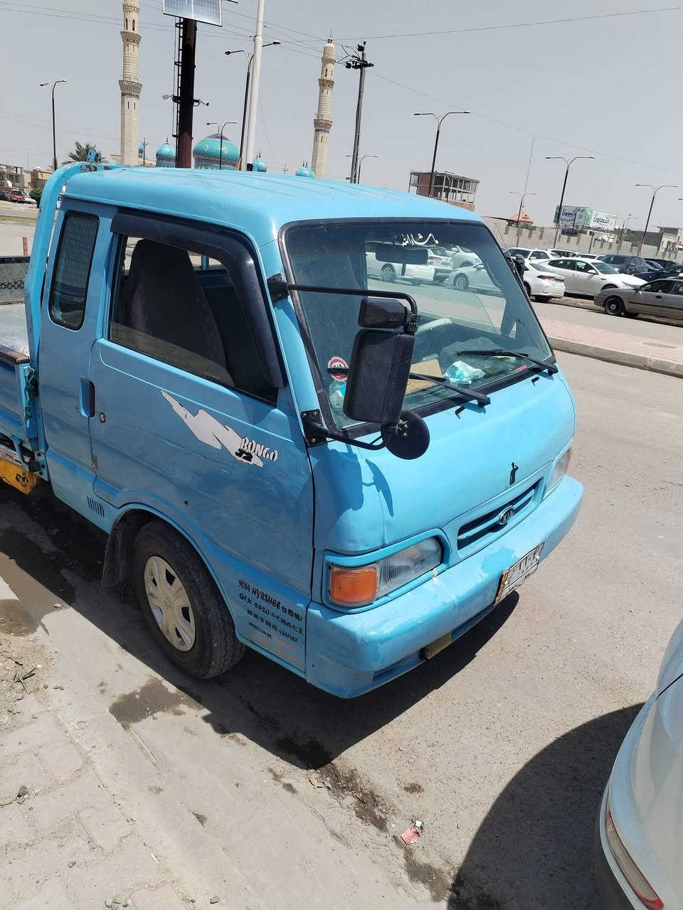 سلام عليكم كيا بنكو للبيع موديل 96 مكفوله رقم دولي بغداد رقم هاتف ***********
