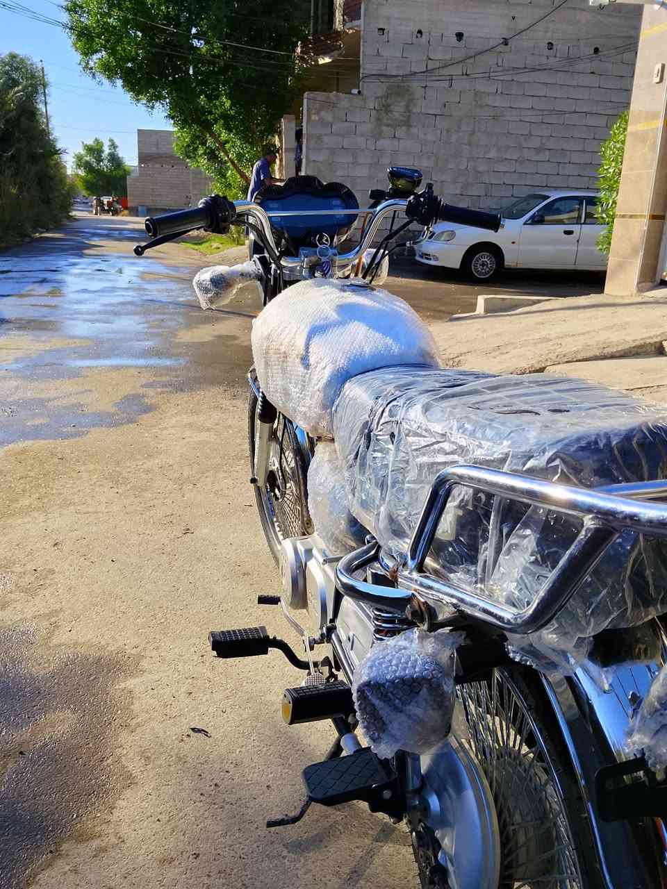 *********** تصل ودللسلام عليكم تايكر موديل 2025 كفالة عامة عدة شاشة الدراجة زيرو ما ماشية هواي الدراجة باب أول  مابيهة اي نقص كهربائيات كلهة شغالة  دراجة شوفت عينك بعدة زيرو المكان ديالى تقاطع القدس السعر 625 وبيهة مجال الرقم
