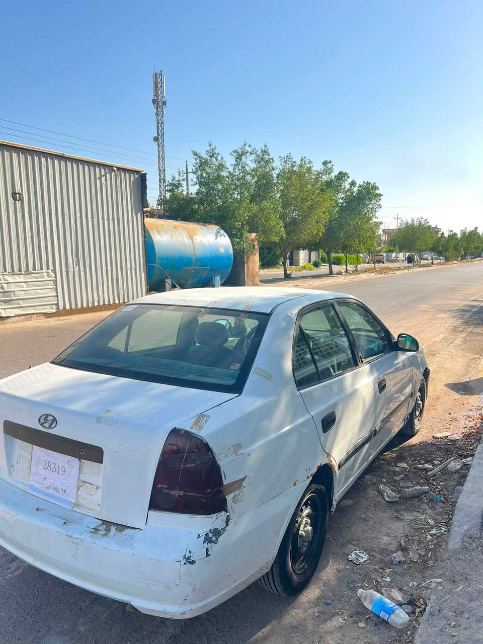 سلام عليكم للبيع اكسنت فيرنا ٢٠٠٣مزاد بابل  بيها نواقص بسيطه شديتلها مكينه مال حاويه سعر ٢٢ وتكلفة الرقم ٦٠٠ الف مكاني بغداد ***********
