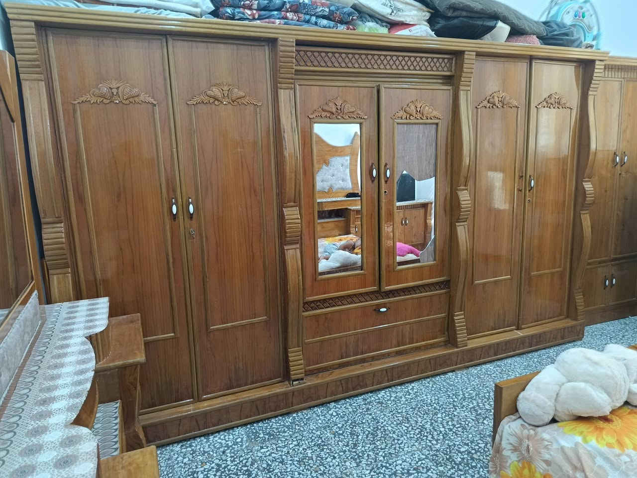 السلام عليكم غرفه نجاره صاج ماصارلي هواي من ماخذتها خلل بيها بس جامه وحده مكسوره العنوان حله شارع 100
السعر 850وبيها مجال 
الرقم ‏‪***********‬‏
