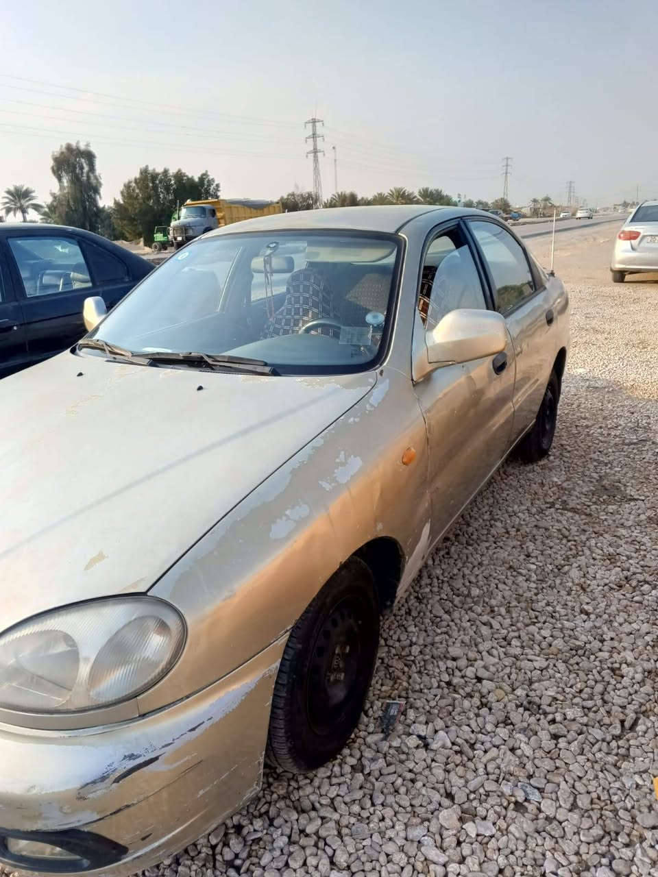 دايو الانوس موديل ٢٠٠٠ السعر ٢٤ ورقه وبيه مجال الاستفسار ***********العنوان بغداد وتساب موجود كير عادي
