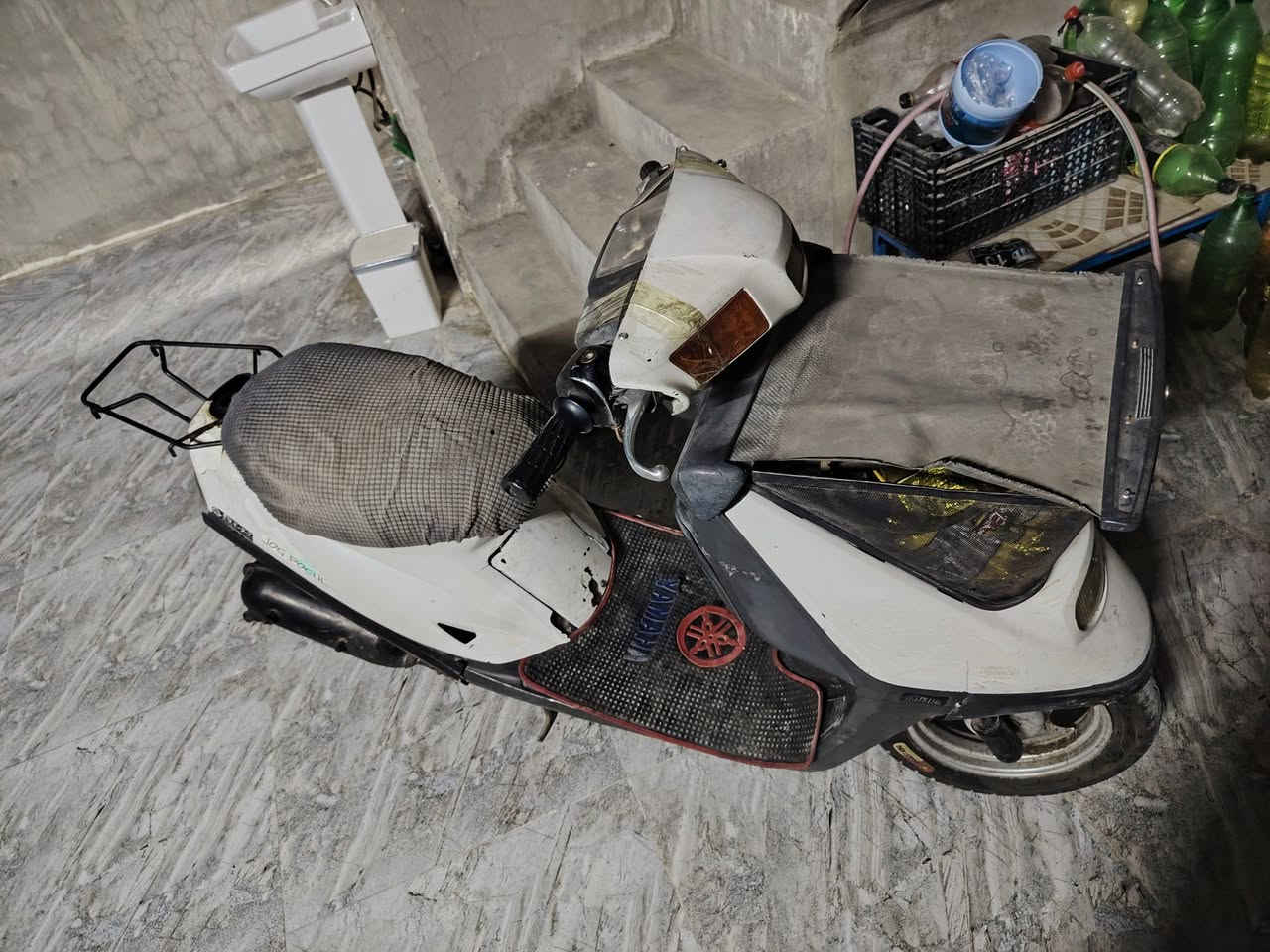 دراجه ياماها يشتغل هودر بس سلف نقصها باتري يشتغل سعرا 200 وبي مجال  كركوك بنجا على للاسثفسار اتصال (***********)
